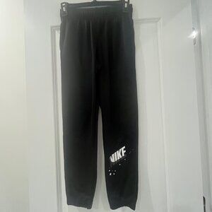 Boys Nike Warm Up Pants - Sweatpants, Black, Size Medium